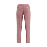Germano Multicolor Cotton Casual Pants